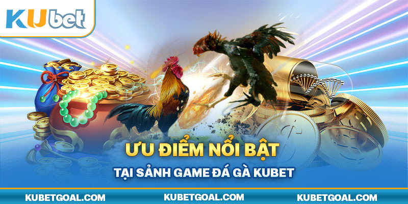 Ưu điểm nổi bật tại sảnh game đá gà Kubet