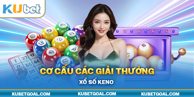 Cơ cấu các giải thưởng xổ số Keno